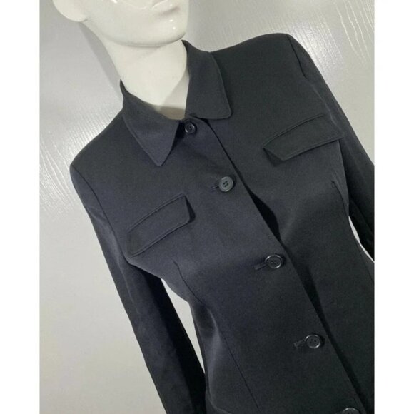 J. Crew Black Label Women 100% Wool Blazer - Picture 2 of 8